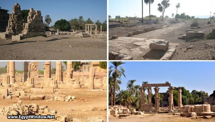 معبد مونتو بالأقصر.. بين التاريخ المنسي وخطط التطوير المؤجلة