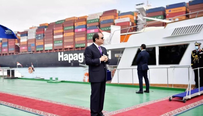 السيسي: 60% تراجع في إيرادات قناة السويس خلال 2024