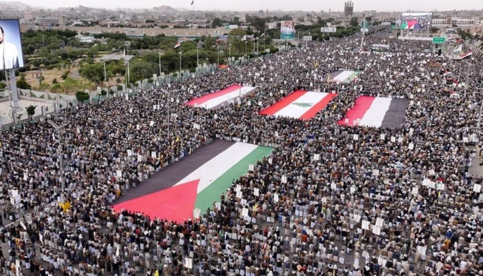 مسيرات حاشدة في اليمن دعماً للفلسطينيين ضد العدوان الصهيوني