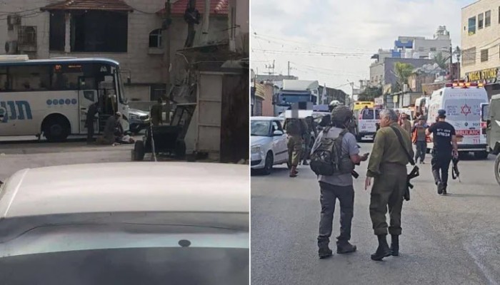 بالفيديو.. 10 قتلى وجرحى صهاينة في إطلاق نار في الضفة الغربية