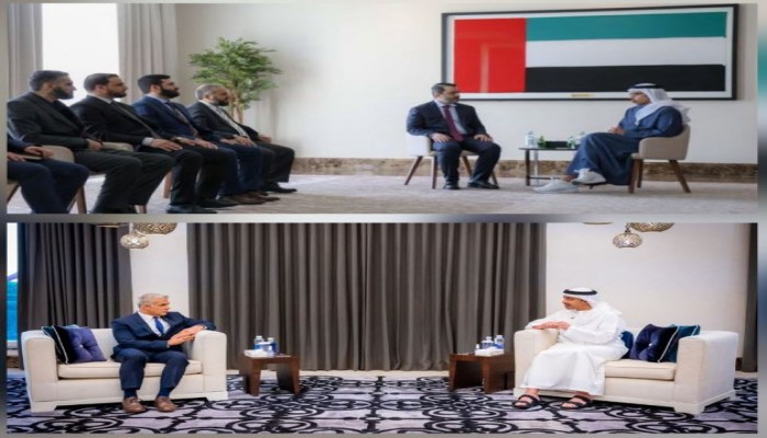 استقبال باهت من الإمارات لوزير خارجية سوريا ينعكس على صفحة الشيباني