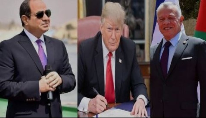 لإحكام السيطرة على غزة.. مراقبون: استدعاء ترامب السيسي وعبدالله مساس بالسيادة