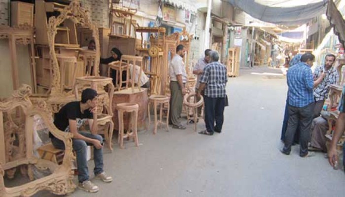 الصين تغزو دمياط وتنتصر في معركة الأثاث والمويبيليا