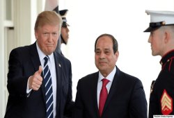 المركز العربي واشنطن دي سي: ديكتاتور ترامب المفضل تحت الضغط