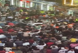 تحول إلى صدمة وانكسار للبسطاء.. إفطار الفيوم الجماعي طاولات فارغة ومئات بلا وجبات