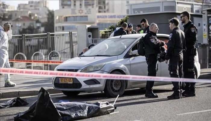 مقتل مستوطن صهيوني وإصابة آخر في عملية دهس وإطلاق نار في حيفا (فيديو)