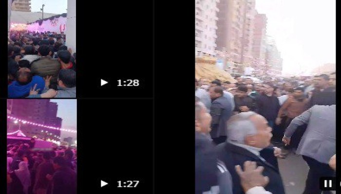 شاهد...إفطار جماعي بالمحلة بحضور وزير الشباب والمحافظ يتحول لكارثة: فين الوجبات!!!