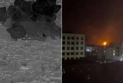 الولايات المتحدة تشن أكثر من 70 غارة جوية على اليمن خلال 24 ساعة (شاهد)