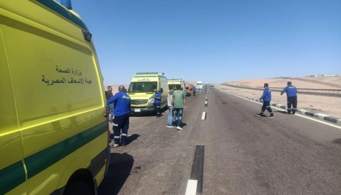 نزيف الأسفلت مستمر.. إصابة 18 شخصاً في حادثين مروريين بالمنيا والغردقة