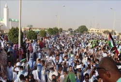 مظاهرات حاشدة في نواكشوط تنديدًا بالعدوان الإسرائيلي على غزة