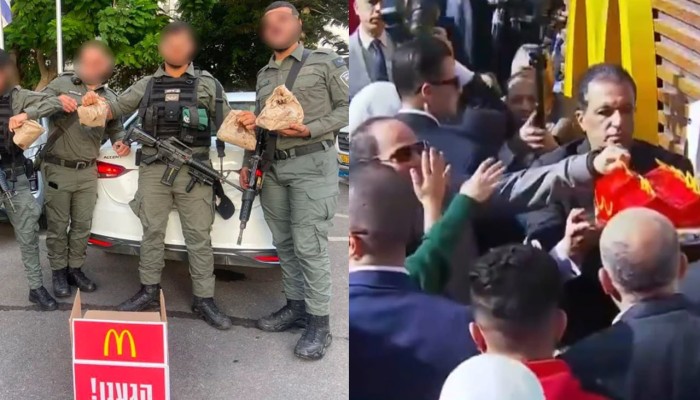 جدل واسع حول توزيع السيسي وجبات "ماكدونالدز" في عيد الفطر (شاهد)