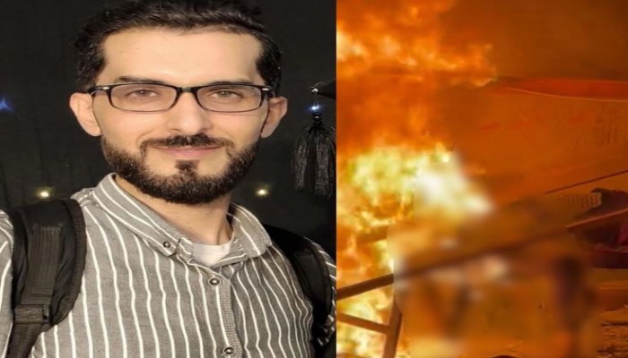 جريمة موثقة بخيمة الصحفيين.. استشهاد أحمد منصور حرقًا يرفع العدد إلى 211