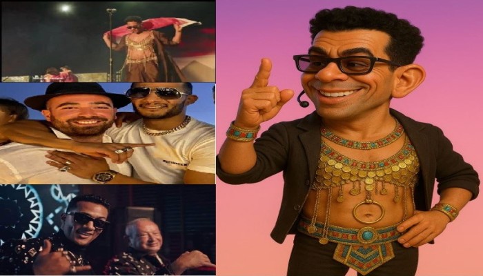 محمد رمضان يُثير الجدل مجددًا بـ"ملابس نسائية" في مهرجان أمريكي.. علم مصر شاهدًا