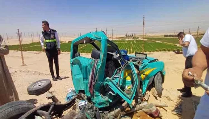 نزيف الأسفلت لا يتوقف.. مصرع وإصابة 33 في حادث مروع على صحراوي المنيا