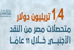 إنفوجراف|| 1.4 تريليون دولار متحصلات مصر من النقد الأجنبي خلال 10 سنوات..أين ذهبت؟