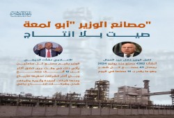 إنفوجراف|| مصانع أبو لمعة "كامل الوزير" .. قليل من الإنتاج مزيد من الفناكيش