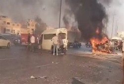 شاهد|| تصادم مروع على "دائري المعادي" يهدر أرواح وأموال المصريين