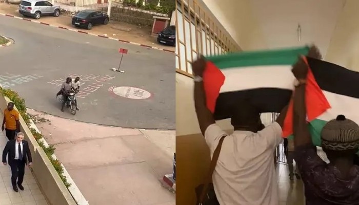 بالفيديو...طلاب جامعة "الشيخ أنتا جوب" بالسنغال يطردون السفير الصهيوني