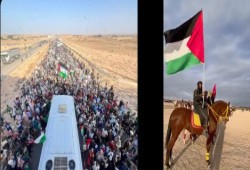 "قافلة الصمود" تتصدر.. ونشطاء: أينما يتم توقيفها فتلك هي حدود إسرائيل الحقيقية