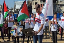 افتحوا المعابر .. جماهير الزمالك في غزَّة ينظّمون وقفة دعم لقافلة "الصمود"
