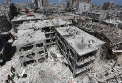 بات يام تنهار... 1500 مستوطن صهيوني بلا مأوى بعد قصف صاروخي إيراني يدمر 20 برجًا سكنيًا