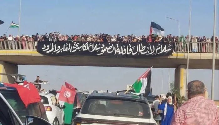 شاهد.. كيف قمعت سلطات مصر وليبيا "قافلة الصمود" في طريقها نحو غزة