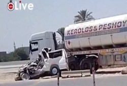 ذا ناشيونال || سائقو الشاحنات يخشون أن يتحولوا إلى كبش فداء بعد مصرع 19 فتاة بالمنوفية
