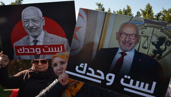 لست وحدك.. شخصيات عربية وحقوقيون يتضامنون مع الغنوشي بعد حكم جائر بحقه في تونس