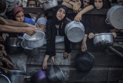 وسط إطلاق صفارات الإغاثة وسقوط 72 طفلا موتى بسبب الجوع.. غزة تدخل مرحلة "الكارثة"