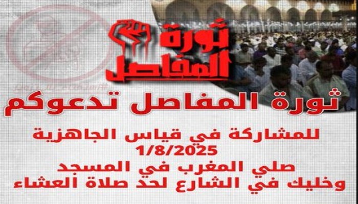 #ثورة_المفاصل يتصدر وسط دعوات للإطاحة بالمتعاص 1 أغسطس