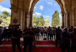 40 ألفًا يُؤدون صلاة الجمعة في المسجد الأقصى.. وتوثيق مئات الانتهاكات بحق أولى القبلتين في يوليو