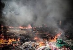 حرائق الجثث في رابعة .. فيديوهات توثق واقع المجزرة الدامية
