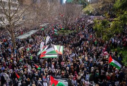 40 تظاهرة في أستراليا ضد ابادة غزة