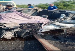 مصرع 3 وإصابة آخر بحادث مأساوي على الطريق الزراعي بأسيوط
