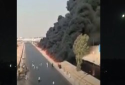 شاهد|| انفجار خط غاز بالإسماعيلية يوقع 8 قتلى وجرحى