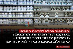 إسرائيل بين "التوراة والسياسة"... حكاية 6 ملايين لتر حليب أُتلفت بأمر الحاخامات