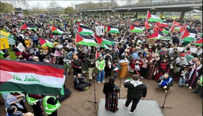 أضخم تظاهرة مؤيدة لفلسطين بأوروبا.. أوكلاند النيوزلاندية تشتعل دعمًا لغزة (شاهد)