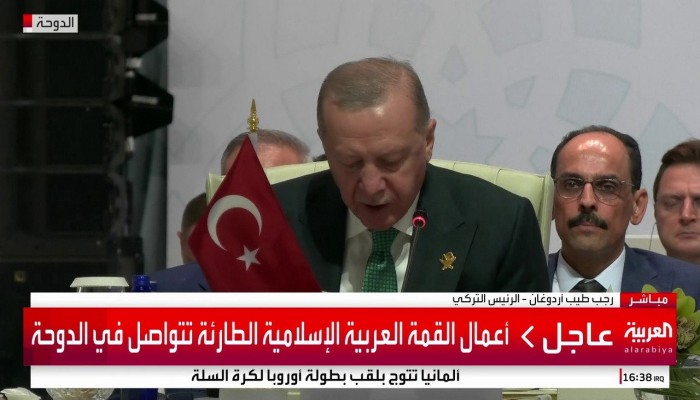 أردوغان في القمة: المطلوب مقاطعة وضغط عربي لوقف الإبادة في غزة