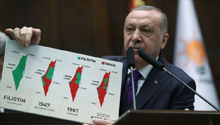 أردوغان: الاعتراف الدولي بفلسطين يفتح الطريق لتسريع حل الدولتين
