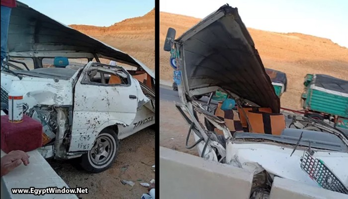 مصرع فتاة وإصابة 19 في انقلاب ميكروباص على محور 30 يونيو بالإسماعيلية