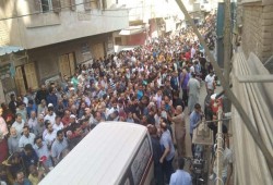 شاهد || المحلة تودّع 13 من ضحايا حريق مصنع الملابس وغضب من ضعف الرقابة الحكومية