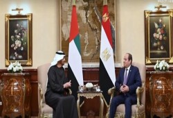 ترتيبات غزة أم تنسيق ضد السعودية.. زيارة مفاجئة لمحمد بن زايد للقاهرة تثير التكهنات!