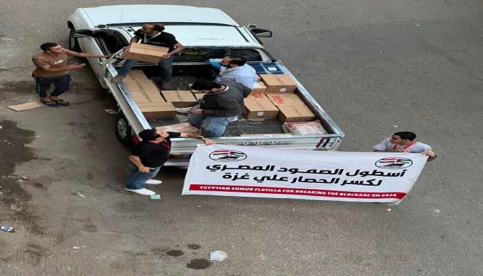 اعتقال ثلاثة ناشطين بينهم عضوين باللجنة التحضيرية لأسطول الصمود المصري