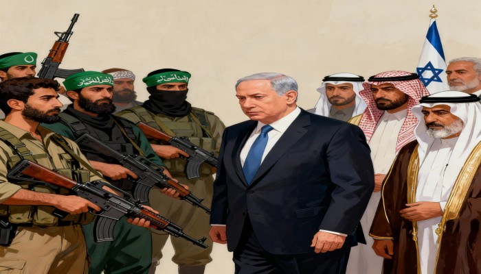 شاهد|| تلاعب نتنياهو وترامب بالحكام العرب... لا دولة فلسطينية ولا انسحاب من غزة