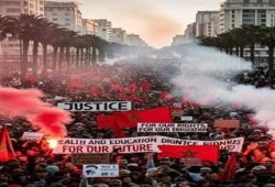 تصاعد احتجاجات جيل Z لليوم الخامس في المغرب والأمن في طنجة ينضم للمتظاهرين