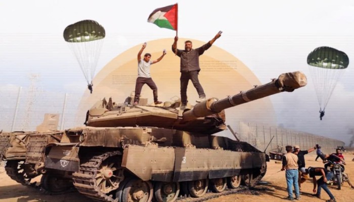 شاهد|| طوفان الأقصى في 7 أكتوبر... من البداية حتى مفاوضات العريش" أساطير الصمود والاستشهاد"