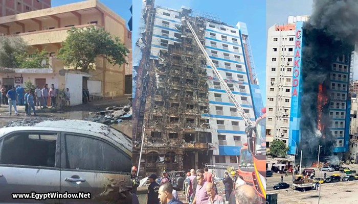 مصرع مريضة وإصابة العشرات في حريق مروع بمستشفى بالإسكندرية (شاهد)