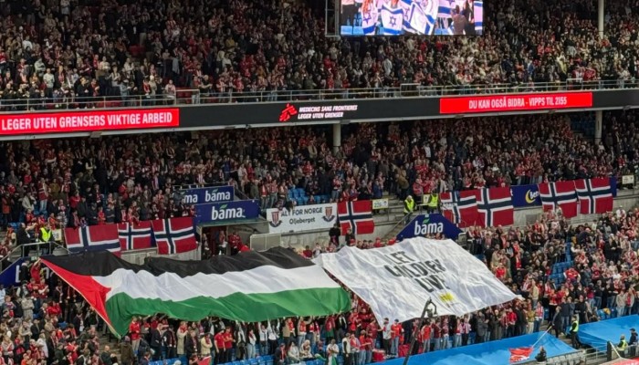 على وقع هتافات الحرية لفلسطين.. النرويج تسحق إسرائيل بخماسية تاريخية بتصفيات كأس العالم  (فيديو)