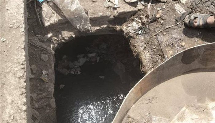 سقوط طفل في بلاعة صرف بالقليوبية