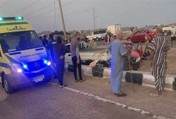 صور || إصابة 31 عاملًا في تصادم مروع بكفر الشيخ